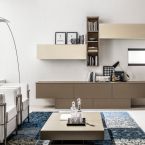 Cucina oriente laminato effetto cemento legno naturale zona living parate sconto promozione offerta Sicilia 4